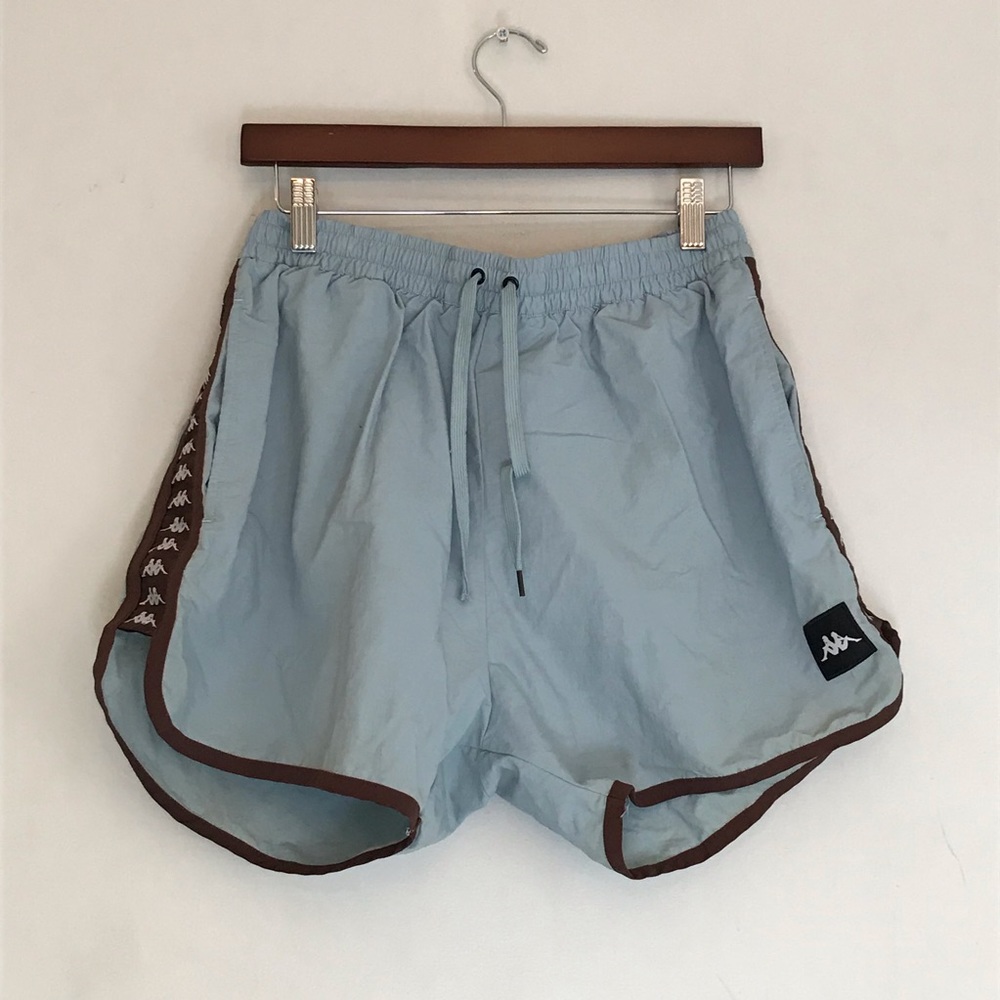 Men’s Kappa Blue + Brown Shorts